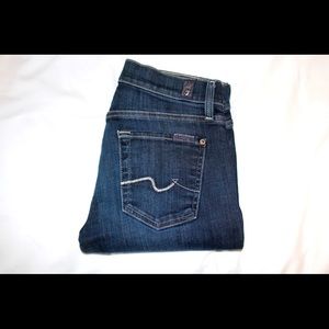 7 for all Mankind Size 25 Straight Leg Jeans